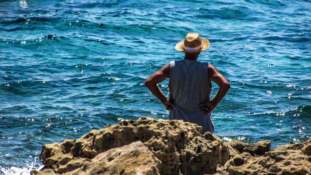 old man in the sea